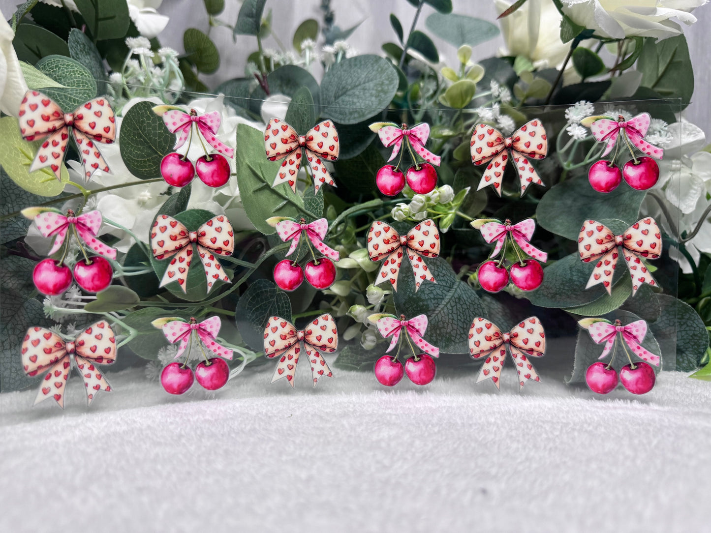 Cherry and bows
