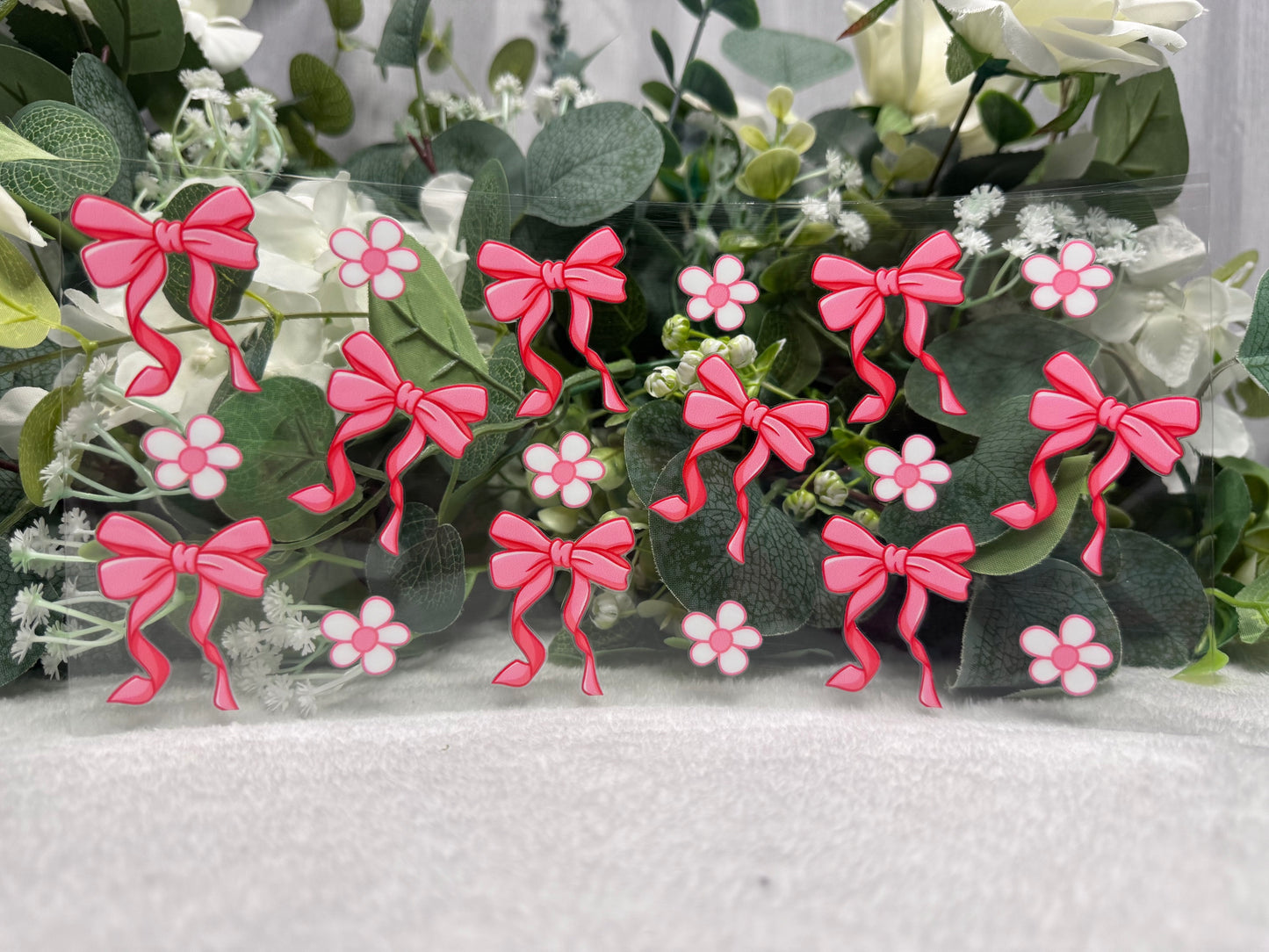 Dark Pink bows