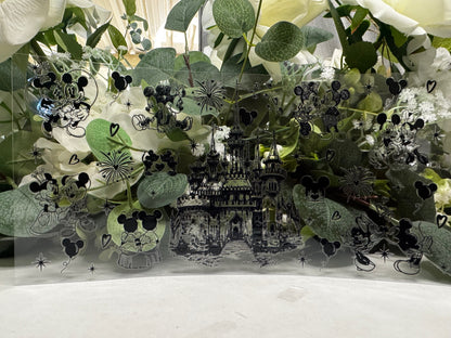 Disney Castle outline