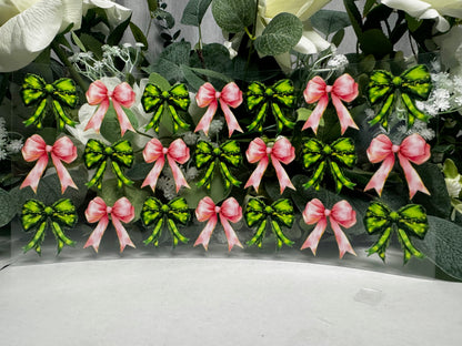 Grinch Pink Bows