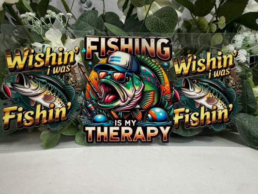 SALE- Fishing is my therapy
