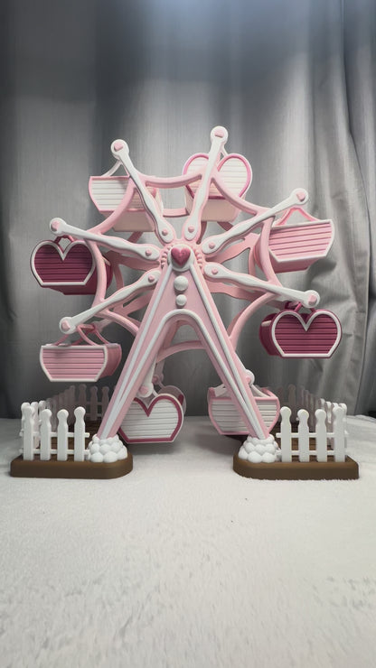 3D Printed Spinning Ferris Wheel