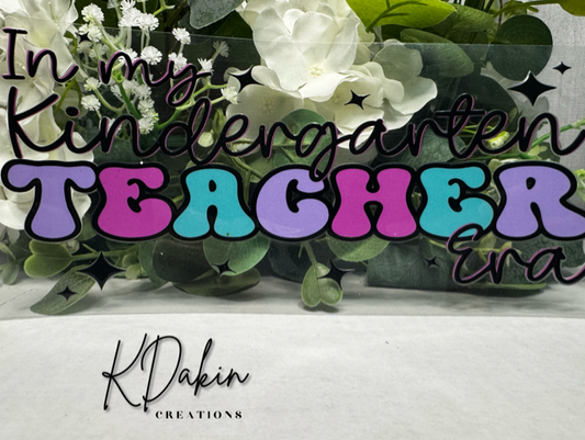 Occupation- Teacher