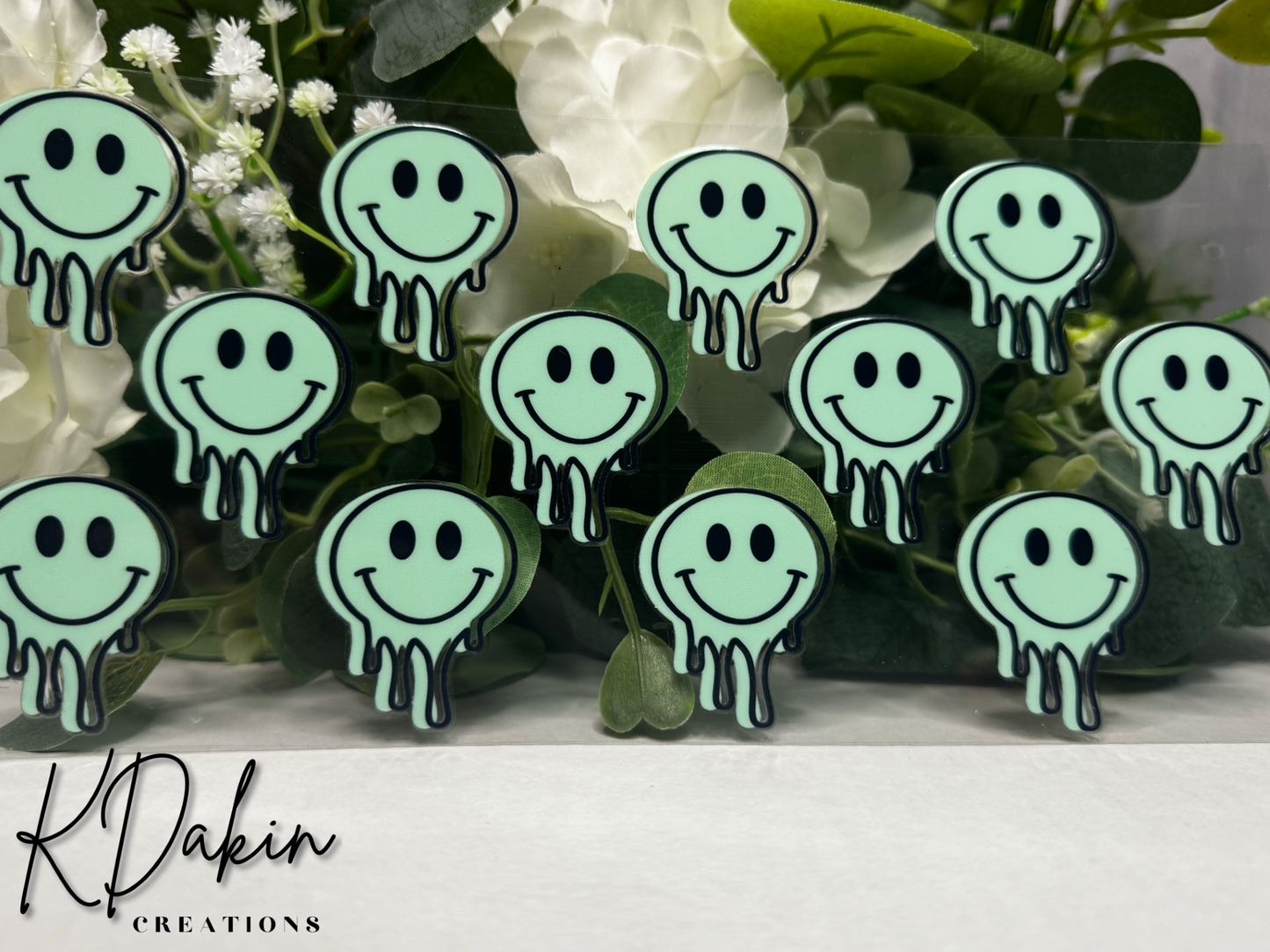 Patterns- Green Faces