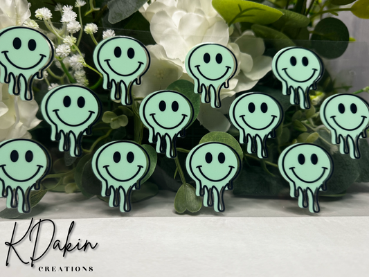 Patterns- Green Faces