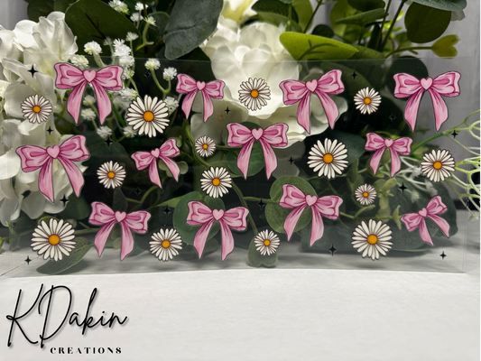 Patterns- Pink Bows Flowers