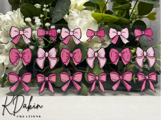 Patterns- Medium Pink Bows