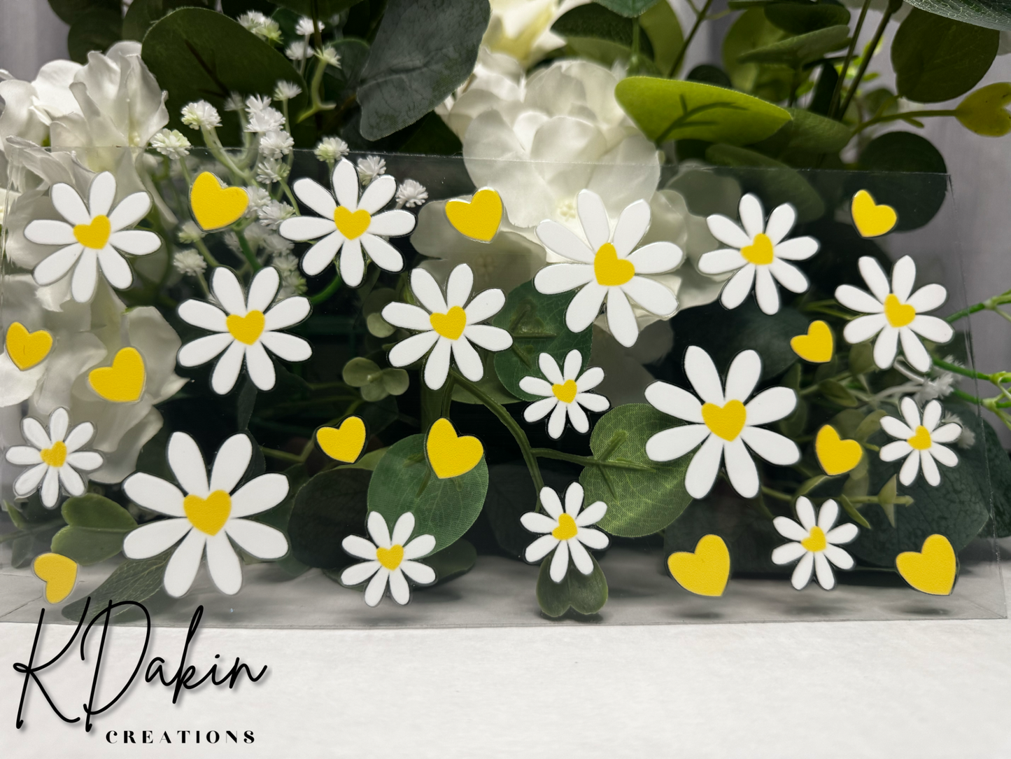 Patterns- White Yellow Flowers
