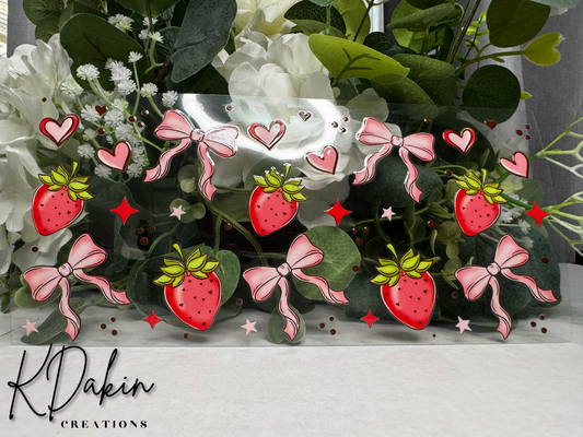 Pattern- Strawberry and bows