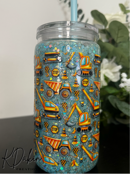 16oz Acrylic Snow Globe