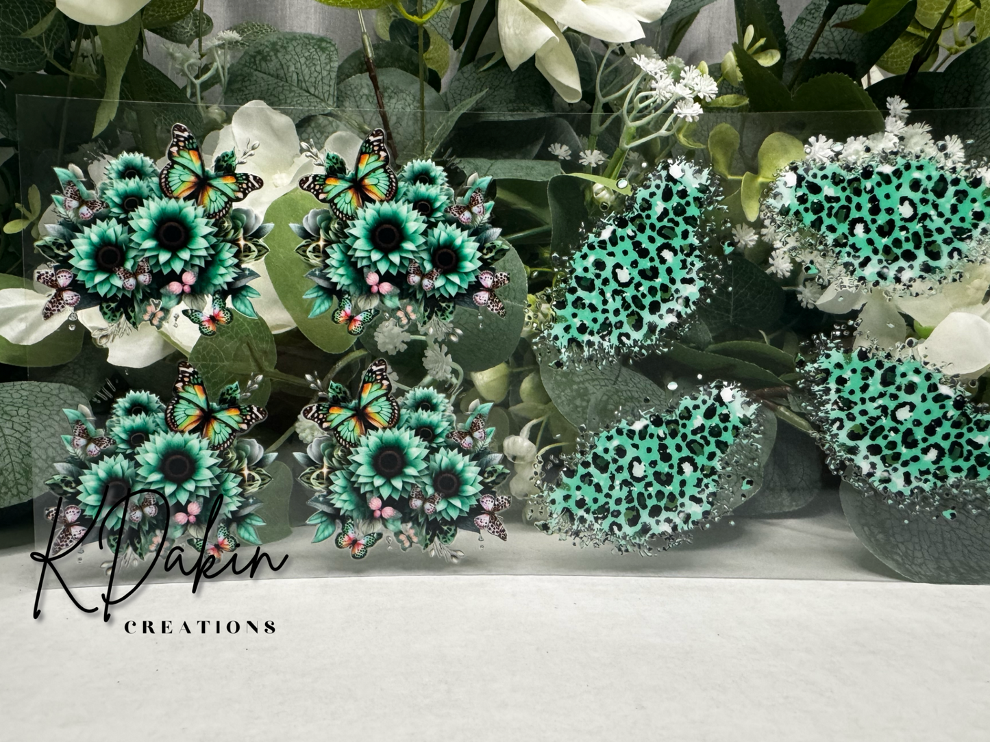 Exclusive- Green Flowers