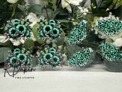 Exclusive- Green Flowers