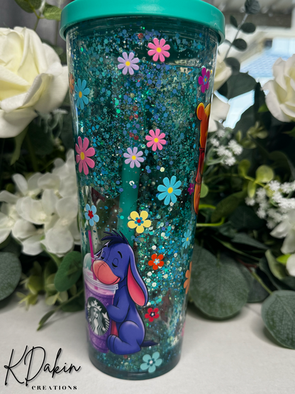 24oz Flat Top Stadium Tumbler