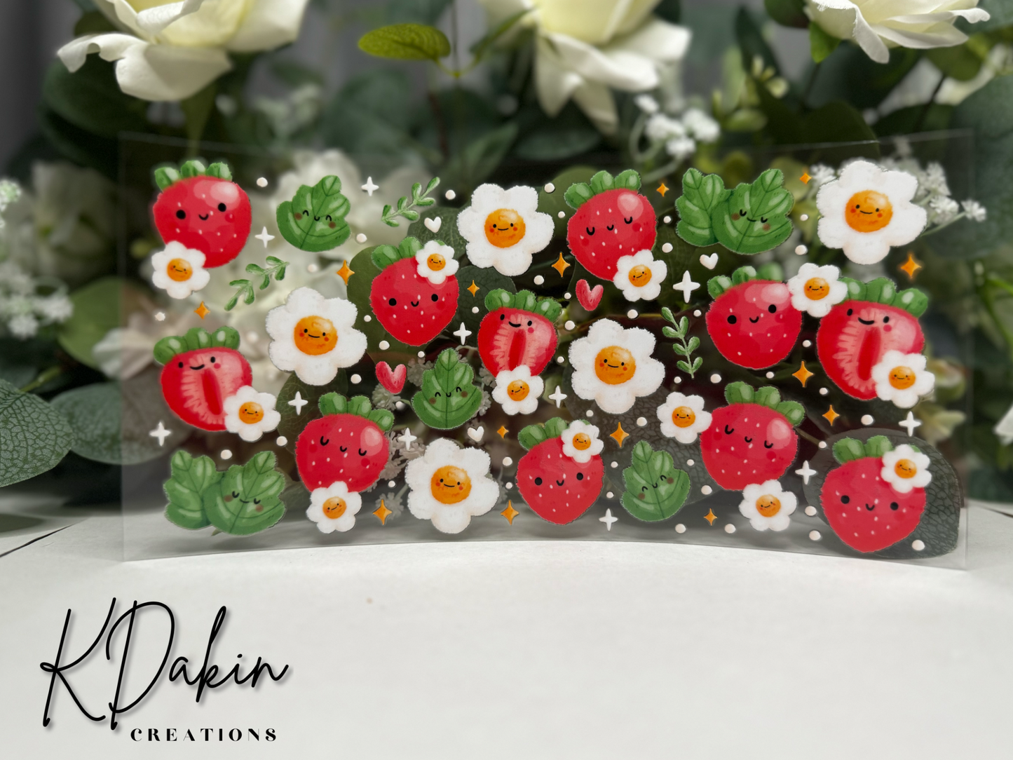 Strawberry Flowers