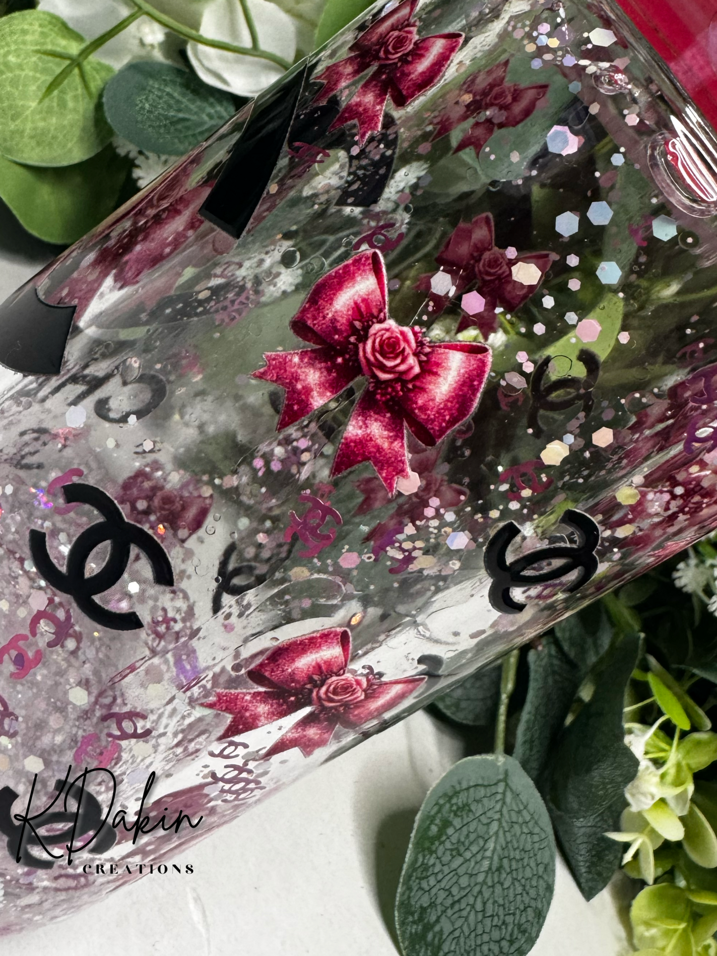 Chanel Lava 16oz Snow Globe