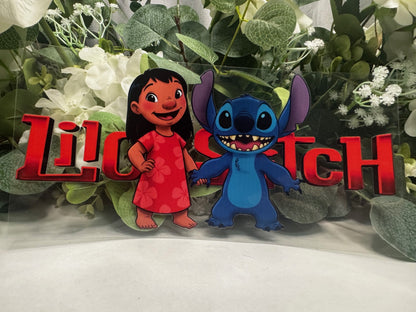 Imperfect Wrap- Lilo & Stitch