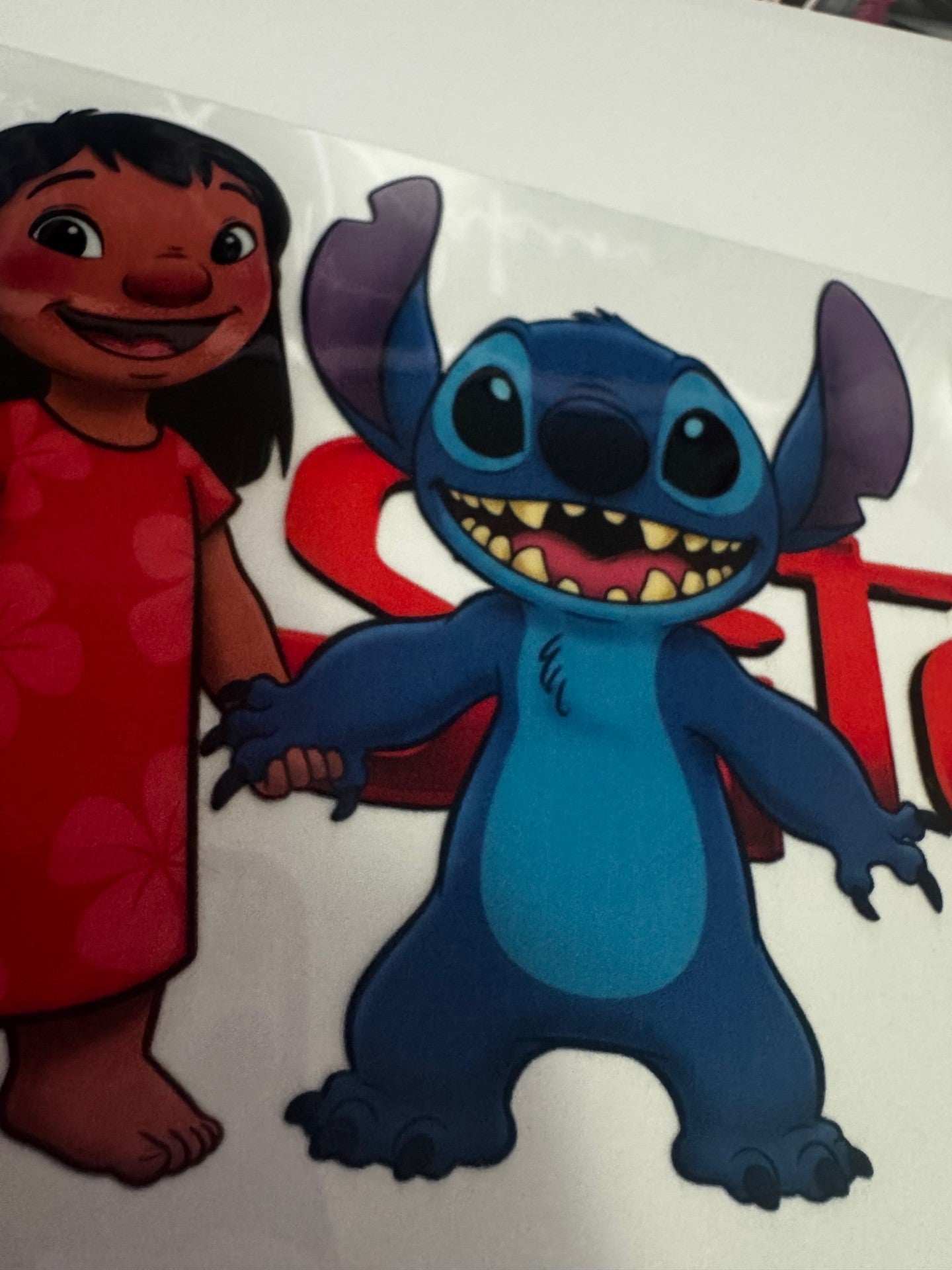 Imperfect Wrap- Lilo & Stitch