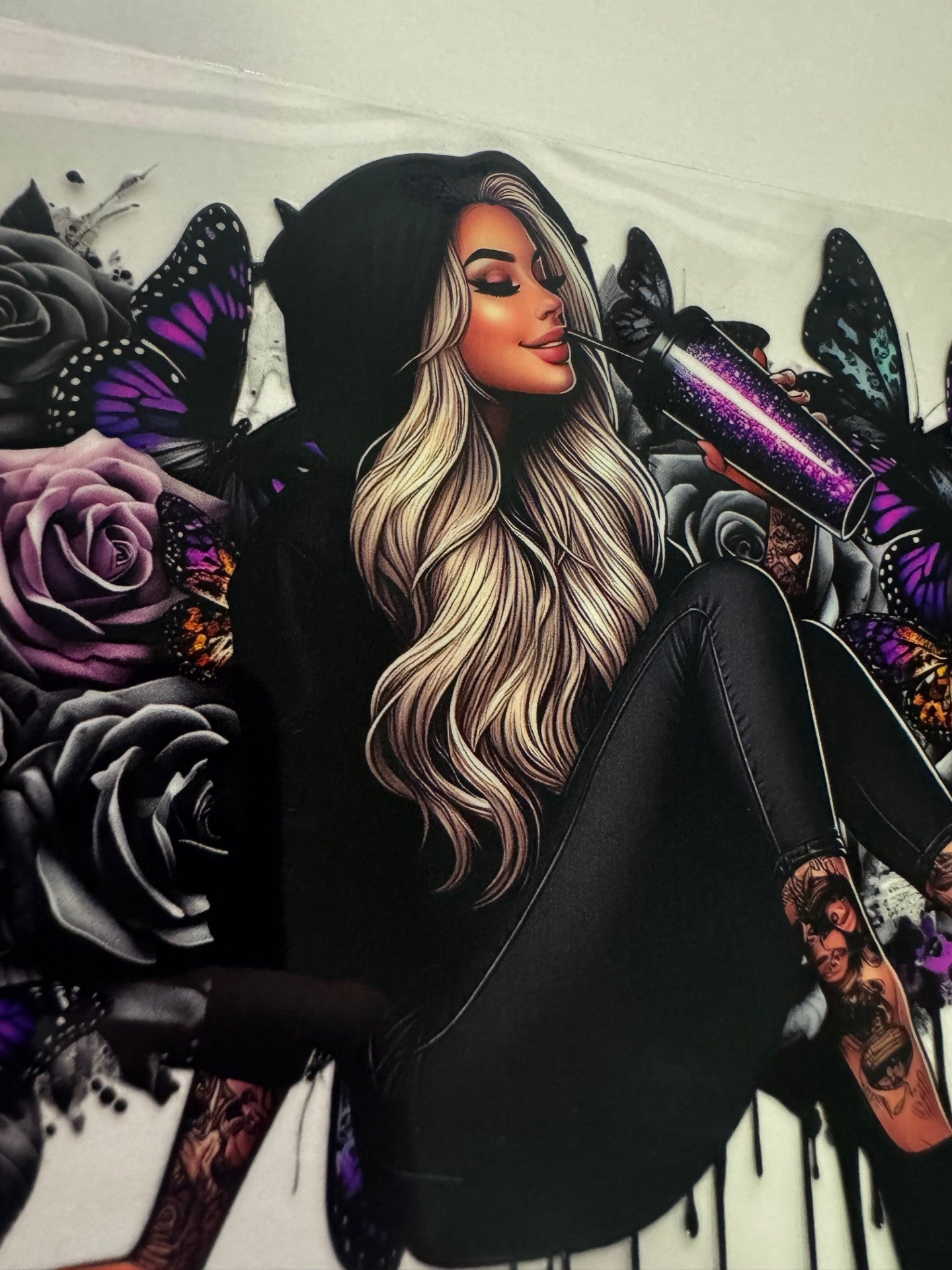 Imperfect Wrap- Girly Tumbler