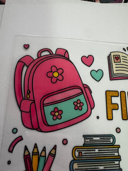 Imperfect Wrap- First day of school