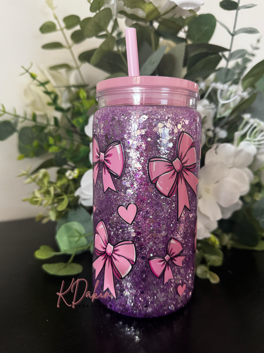 16oz Acrylic Snow Globe