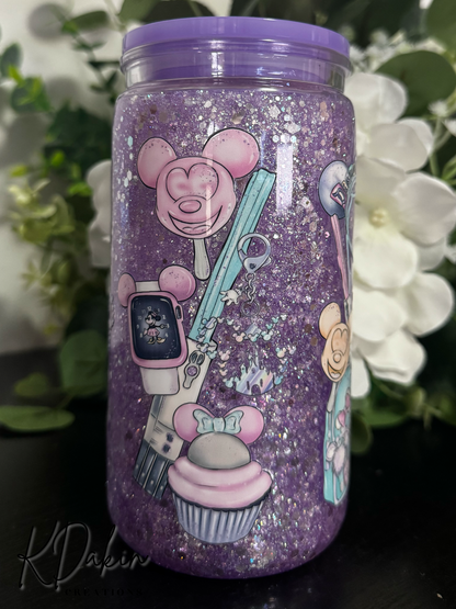 16oz Acrylic Snow Globe